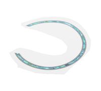 Hemobllo Adesivo per Sonoro Chitarra Acustica Autoadesivo Decorativo Rimuovibile Senza Tracce Design Inciso per Ukulele e Modello Tradizionale
