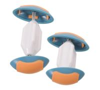 Hemobllo Allargatore Scarpe Mini Regolabile in Abs e Metallo Blu | Mantiene la Forma, Punta Curva, Compatto e Portatile, per Stivali e Tacchi a Punta