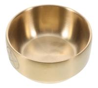 Hemobllo Altar Ritual Bowl, Offering Bowl, Small Brass Oro con Pentagramma per Riti Wicca e Cerimonie Tradizionali