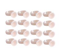 Hemobllo Anelli e Tazze per Tatuaggi in Silicone 100 Pezzi Taglia S Monouso Porta Pigmenti per Sopracciglia Professionale Calamai Trasparenti per Trucco Permanente