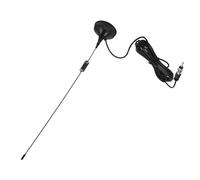 Hemobllo Antenna Magnetica Base Magnetica per Lettore CD Auto e Stereo Casa, Alta Guadagno, Plastica e Magnete, Nero, Installazione Facile