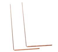 Hemobllo Bacchette Da Rabdomante in 2 Pezzi Rilevatori Acqua Sotterranea Per Esplorazione e Ricerca Tesori Strumenti Divinazione Pratici e Leggeri