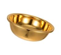 Hemobllo Bacinella Rotonda Ispessita per Cucina e Verdure Lavabo in Acciaio Inossidabile e Facile da Design Impilabile Capienza per Uso