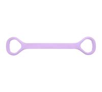 Hemobllo Banda di Resistenza Figura per Fitness Corda Tensione Elastico Portatile per Esercizi Braccia e Petto Trainer Multifunzionale per Pilates e Stretching Design Ergonomico Femminile