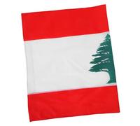 Hemobllo Bandiera nazionale bandiera Libano bandiera del paese dei mondi internazionali striscioni della bandiera nazionale bandiera del Laos salva la bandiera libanese poliestere