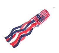 Hemobllo Bandiere Americane Decorativa da Appendere Windsock Patriottico Leggero e Resistente per della Decorazioni Esterne per Sportivi