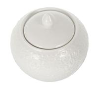 Hemobllo Barattolo per Zucchero a Cubetti in Ceramica Multifunzione Contenitore per Caramelle e Dessert Fondo Piatto Forniture da Cucina per Conservare Condimenti e Dolci