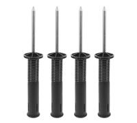 Hemobllo Base a Molla per Bandiera da Calcio 4 Pezzi Picchetto da Terra per Asta Bandiera D’Angolo Ancoraggio Stabile per Allenamento su Campo Irregolare