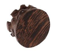 Hemobllo Base in Legno per Esposizione Rotonda Supporto Stabile per Piccolo e Bonsai Finitura Liscia Sporgenze per Piante e Decorazioni Dinterni