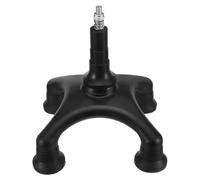 Hemobllo Base Quad per Bastone da Passeggio Punta Antiscivolo Punti Ricambio per Bastoni e Stampelle Supporto Stabile per Superfici Ruvide e Lisce Attacco Facile Strumenti