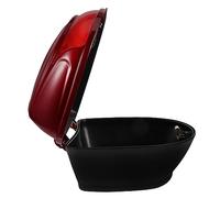 Hemobllo Bauletto Posteriore per Motocicletta e Scooter Scatola di Stoccaggio Pratica ed Easy To Install in Plastica per Attrezzi, Oggetti Vari e Casco, per Utilizzo Esterno