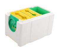 Hemobllo Bee Box per Apicoltura con Struttura e Naturale Costruzione Contenitore Allevamento Api e Cinese Supporto Arnie per Fecondazione e Impollinazione Strumento per Apicoltori