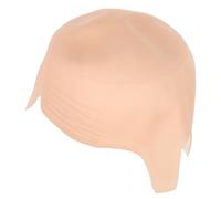 Hemobllo Berretto Calvo Halloween in Gomma Resistente Copricapo Pelato Spesso Adatto Uomo Donna Realistico e Riutilizzabile per Trucco Teatrale Cosplay Party