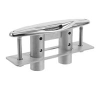 Hemobllo Bitta di Ormeggio per Barche in Acciaio Inossidabile 5 Pollici, Bitta Retrattile Pop-up Piastra di Supporto per Yacht, Passacavo Marino per Hardware di Ponti Nautici, Attrezzatura