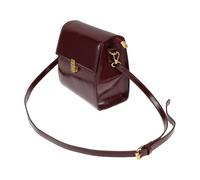 Hemobllo Borsa a Tracolla Donna in Pu Elegante e Minimalista Borsa per Cambi da Viaggio Leggera Scomparti Spaziosi a Tracolla alla Moda per Uso Quotidiano e Esterni Colore Vino Rosso