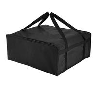 Hemobllo Borsa Termica Grande Per Pizza Porta Alimenti Isolamento Termico Eccellente, Maniglia Rinforzata e Chiusura Cerniera, Adatta Per Trasporto Cibo Da Asporto e Catering