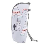 Hemobllo Borsa Termica per Bottiglie Portatile Manico per Genitori, Isolamento Temperatura Mantenuta, Accessorio Passeggino per Viaggi e Passeggiate