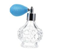 Hemobllo Bottiglia Di Profumo in Vetro Con Spray Corto e Nappe Design Elegante Ricaricabile Per Fragranza Lozione Tonico Olio Essenziale Acqua Santa