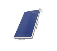 Hemobllo Budget Planner Blu in PU per Casa e Ufficio Taccuino Portatile per Controllo Spese Mensili e Settimanali Notebook Organizzatore Budget per Abitudini Finanziarie Indipendenti