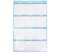 Hemobllo Calendario da Parete Doppia Faccia Cancella Organizzatore Mensile da Appendere Planner Settimanale per Ufficio e Casa Calendario Appeso per Programmare Appuntamenti e Contare