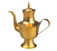 Hemobllo Caraffa Vino retrò in Rame Oro 1 Pezzo per Decorazione Casa | Uso Ufficio e Casa, Finitura Alta Gamma, Design Delicato e Durata Prolungata