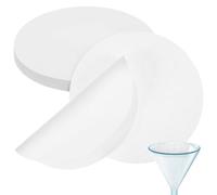 Hemobllo Carta Filtro Qualitativa a Portata Media 7.1 Pollici 100 Pezzi Disco Per Laboratorio Applicazioni Chimica Generale E Analisi Liquidi