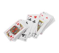 Hemobllo Carte Da Gioco in Braille Caratteri Grandi Adatte Per Adulti e Ragazzo Ragazza Ragazza Non Vedenti Per Vari Giochi Di Carte e Apprendimento Del Braille