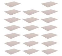 Hemobllo Cartoncino Spesso Grigio 1mm, 20 Pezzi, Carta Versatile Facile da Tagliare, per Ambienti Educativi e Ufficio, per Lavori Manuali e Creazioni Artigianali