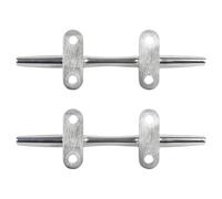 Hemobllo Cavaletto di Ormeggio Nautico in Acciaio Inox 316 da 4 Pollici | Base Tonda Cava Preforata, Bordi Arrotondati e Superfici Curve, per Corde in Nylon e Yacht