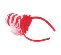 Hemobllo Cerchietto Cappello Vintage Gotico Rosso Mini Cilindro Stile Bowler Leggero e Comodo per Feste e Matrimoni
