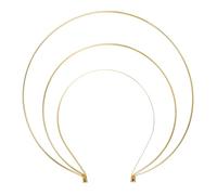 Hemobllo Cerchietto Da Donna Corona Alata in Ferro Tre Strati Per Costume Halloween Cosplay e Feste Fascia Capelli Aureola Per Addio Al Nubilato e Matrimonio