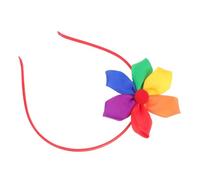 Hemobllo Cerchietto Vivace Fiori Fascia per Lgbt Accessorio per Damigella d'Onore e Celebrazioni Orgoglio