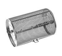 Hemobllo Cestino Rotante in Acciaio Resistente per Forno e Friggitrice Gabbia Rotisserie per Noci Carne e Frutta Secca