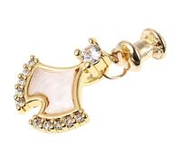 Hemobllo Charm Pendente Lega Sottile Per Decorazione Braccialetto Accessorio Elegante Per Cinturini Silicone Con Design Foglia Di Ginkgo Ornamentazione Unica Per Ogni Occasione