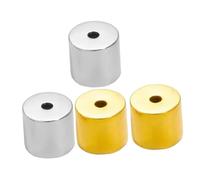 Hemobllo Chiusure Per Orecchini a Bottone in Acciaio Al Titanio 4 Pezzi Set Unisex Fermagli Posteriori Sicuri Per Orecchini a Fondo Piatto Antipersa Uso Quotidiano