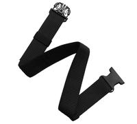 Hemobllo Cintura Regolabile Unisex Multifunzione per Attività Outdoor con Fibbia in Plastica Sgancio Rapido Nera Adatta Tutte le Circonferenze