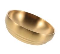 Hemobllo Ciotola Decorativa Grande in Acciaio Inossidabile Porta Chiavi e Porta Gioielli Multifunzionale per Ingresso e Scrivania Contenitore Sicuro per Monete e Snack per Casa e Ufficio