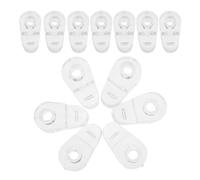 Hemobllo Clip Fissaggio Specchi Bulloni Dorati Supporti Robusti per Appendere Specchi Parete Facili da Installare e Resistenti per Vetri e Accessori Decorativi