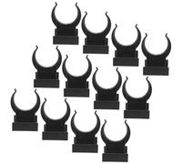 Hemobllo Clip per Gambe Zoccolo Cucina Regolabile in Plastica Nera Morsetti per Zoccoli Mobili Set 20 Pezzi Accessori per Alzare e Stabilizzare Mobili Adatti per Migliorare Ventilazione