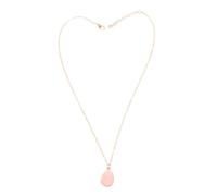 Hemobllo Collana Creativa Goccia Cristalli Design Semplice e Contemporaneo Ciondolo Fashion Per Look Quotidiano