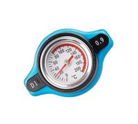 Hemobllo Copertura Radiatore con Indicatore Temperatura Acqua Auto Manometro Termostatico per Serbatoio Acqua Misuratore Chiaro e Durevole Adatto Vari Modelli Controllo Facile Temperatura