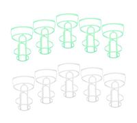 Hemobllo Copertura Rete Per Flacone Infusione 20 Pezzi, Contenitore Portabottiglie Soluzione Salina in Plastica Leggera Riutilizzabile, Supporto Sospeso Per Flebo Uso Clinico e Domiciliare