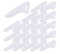 Hemobllo Coperture Anticollisione Trasparenti per Coltelli da Cucina Custodie Protettive in Plastica per Punte Lama Set da 100 Pezzi per Organizzazione Sicura e Multifunzione in Cucina