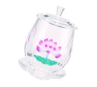 Hemobllo Coppa Offerta Buddhista con Decorazione Fiore Ciotola Sacra per Cerimonie e Meditazione per e Casa