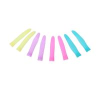 Hemobllo Copri Manico in Silicone Antiscivolo per Forbici Tagliaunghie Protezione Mani e Presa Sicura Set da 4 Paia per Manicure Domestica e Professionale Colori Colore Casuale
