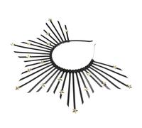 Hemobllo Copricapo alla Moda Cerchio Luminoso Elegante per Capelli da Donna Cerchietti per Feste da Ragazza Fascia per Vacanze Realizzato in Materiali Plastici di Adatto per Banchetti e Acc