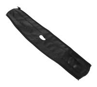 Hemobllo Coprimaniglia per Passeggino in PU Nero con Cerniera Copriimpugnatura Rimovibile e Resistente All’Usura Manicotto Protettivo per Manubrio Compatibile con la Maggior Parte dei