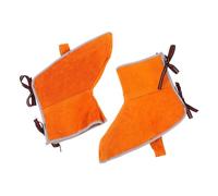 Hemobllo Copriscarpe per Saldatori Resistente al Protezioni Ergonomiche Antiscintille e Antiabrasione per Saldatura Copertura Piedi Durevole per Protezione Termica e Uso Prolungato