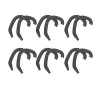 Hemobllo Correttore Supporto Auricolare in Silicone 6 Paia Nero Esterno per per Correzione Immediata e Naturale del Padiglione Auricolare Ragazzo Ragazza delle Orecchie Sventola