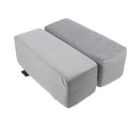 Hemobllo Cuscini Imbottiti per Bracciolo Sedia da Scrivania e Gaming, Coppia Rialzo Piatto 10 CM, Cotone Morbido per Gomitiere Ergonomiche in Ufficio e Casa